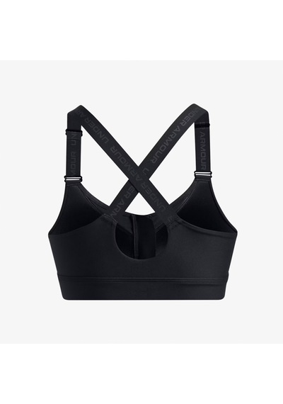 Under Armour Infinity High Zip 2.0 Kadın Siyah Bra 1384118 2800282