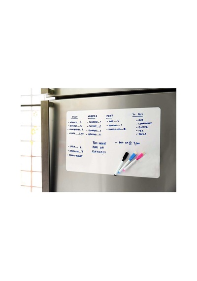 Mıknatıs Manyetik Beyaz Yazı Tahtası, 50X60 Cm Magnet Planlayıcı