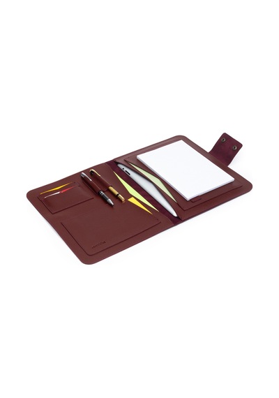 Mussen Organizer Tablet Kılıfı 11" İnç İpad Pro & İpad Air Evrak Çantası Clasya Bordo