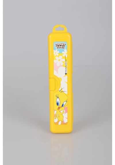 Lisanslı Tweety Kalem Kutusu Altın