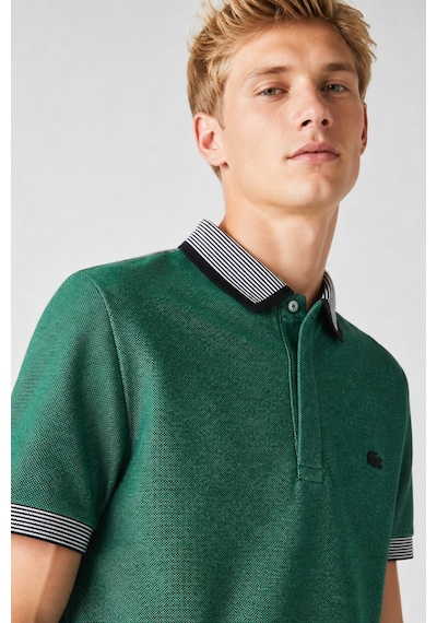 Lacoste Regular Fit Polo T-shirt Erkek Polo Yaka Tişört Yeşil