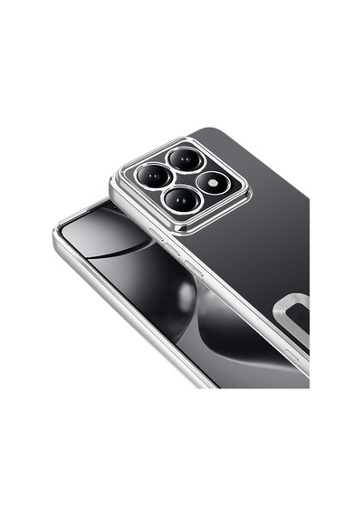 Xiaomi 14t Pro Kılıf Kamera Lens Korumalı Logo Gösteren İnce Hafif Celikaksesuar Derin Mor
