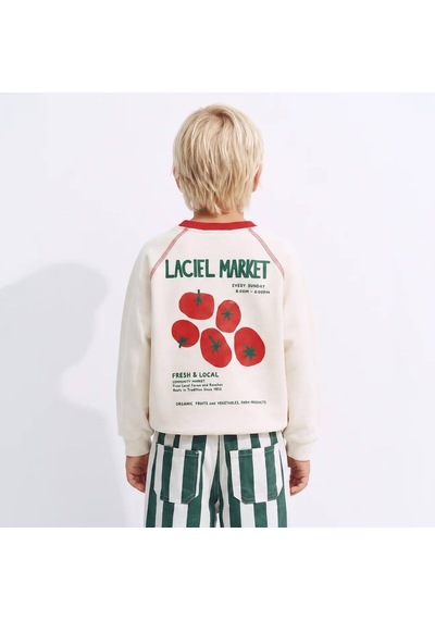 Poala Kids Tomato Sweatshirt Çok Renkli