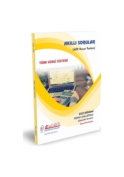İlkumut Yayınları - Türk Vergi Sistemi - Konu Anlatımlı - Çözümlü Sorular