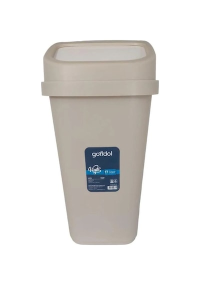 Kapaklı Çöp Kovası, Plastik 17 Lt Royaleks-g647