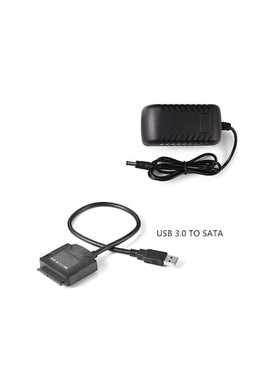 Usb 3.0 Adaptörlü 2.5 İnç-3.5 İnç Sata Harddisk Bağlantı Kablosu