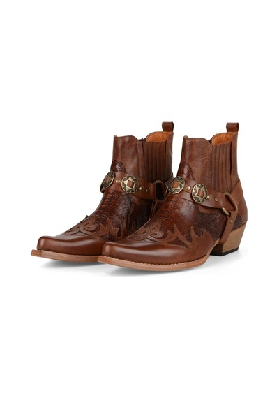 Taba Western Erkek Kovboy Botu Footcourt Taba