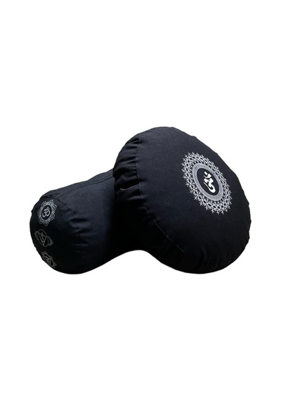 Mandala Meditasyon Minderi & Bolster Minderi Siyah 2024 Siyah