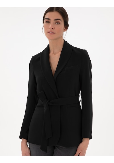 Pierre Cardin Kadın Siyah Ceket 50290388-vr046 Siyah