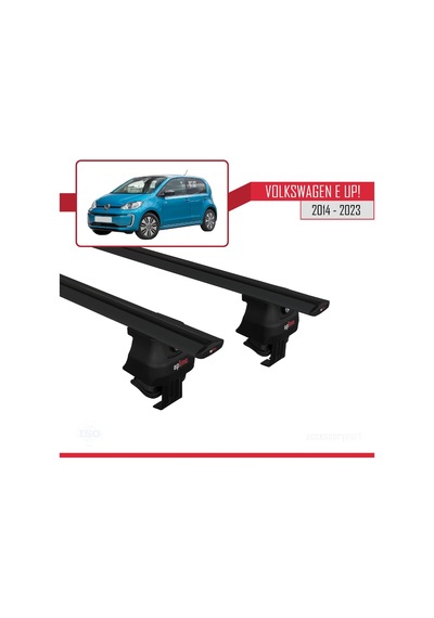 Volkswagen E Up 2014-2023 Arası İle Uyumlu Ace-4 Ara Atkı Tavan Barı Siyah