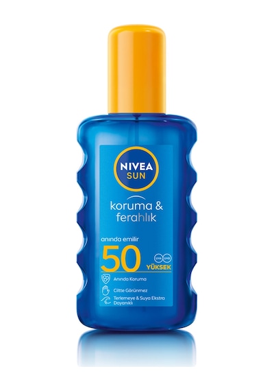 Nivea Sun Koruma & Ferahlık Sağlayan Güneş Spreyi Spf 50 200 Ml