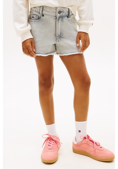 Tommy Hilfiger Kız Çocuk Harper Denim Gri Şort-15713