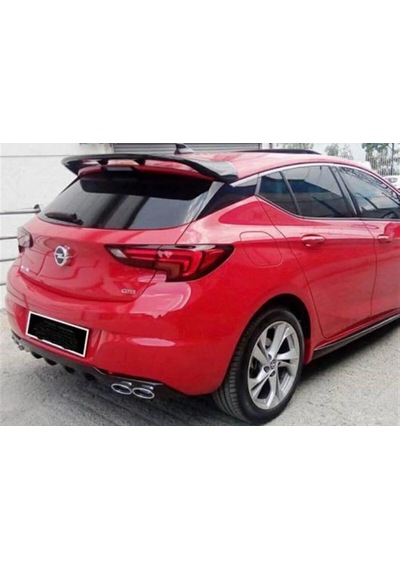 Opel Astra K Opc Spoiler Boyasız Astarlı Fiber
