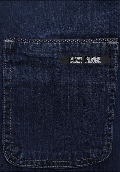 Mavi - Aidan Mavi Black Vintage Indigo Mavisi Jean Gömlek 0210588-90768 Koyu Mavi