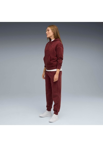 Puma Essentıals Elevated Kadın Geniş Kesim Kapüşonlu Sweatshırt 688103 96 Kırmızı