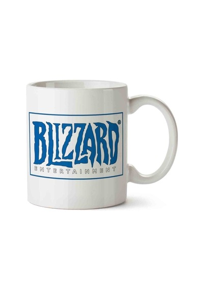 Blizzard Porselen Kupa Bardak Beyaz