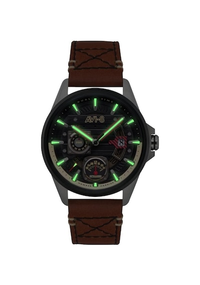 Avı-8 Hawker Harrier Av-4098-02 Erkek Kol Saati Metalik Gri