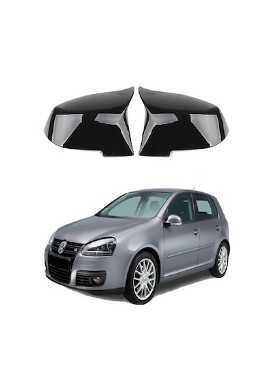Volkswagen Golf 5 03-09 Araca Özel Batman Yarasa Ayna Kapağı Pian