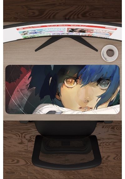 Metaphor: Refantazio Dikişli Kauçuk Oyuncu Mousepad V4 - 70x30 Xl Gaming Mouse Pad