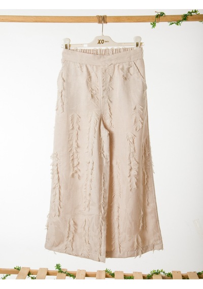 Xo Kids Kız Çocuk Pantolon 8-14 Yaş 51334 Krem