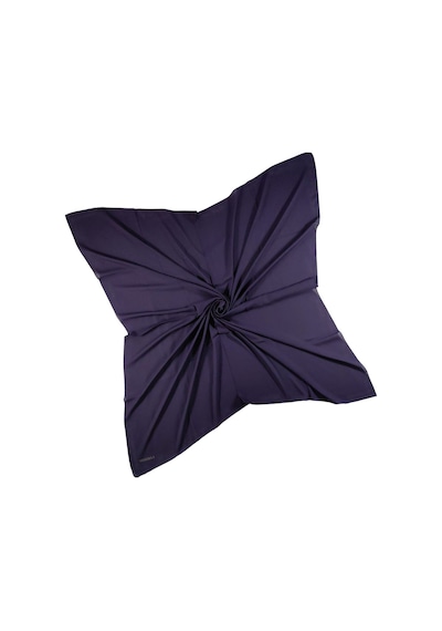 Mim Eşarp Mısırlı Eşarpları Queen Krep Düz Renk Eşarp 110x110 Cm Koyu Mor