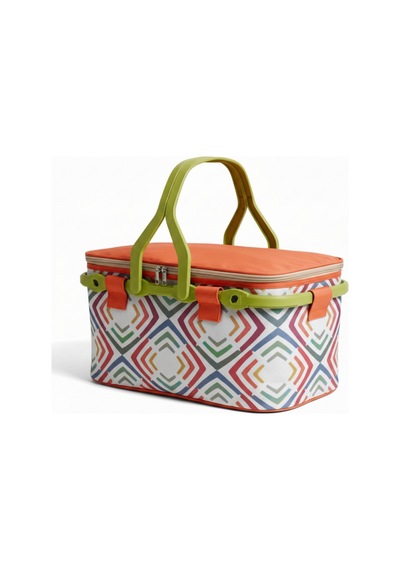 25 Lt Piknik Sepeti 1308 Picnic Bag -329 Karışık/Çok Renkli