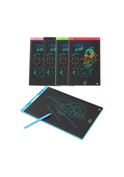 12 İnç Lcd Yazma Tableti Çizim Tahtasında Graffiti Eskiz Defteri Mgaic Red12 Kırmızı