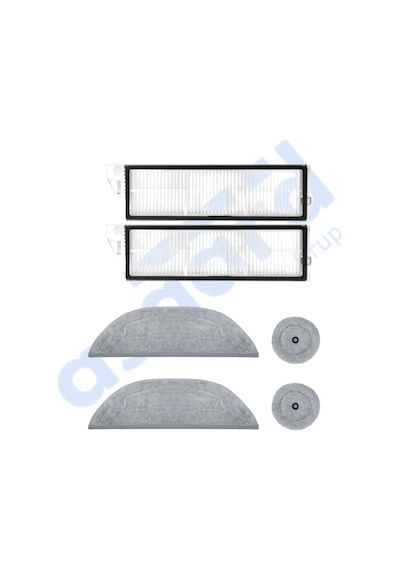 Roborock S8 Maxv Ultra Uyumlu 2 Filtre 2 Mop 2 Yan Mop Pkt-iasgf0000792