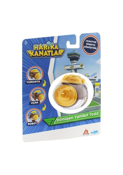 Harika Kanatlar Dönüşen Tekli Figür Yumbot Todd