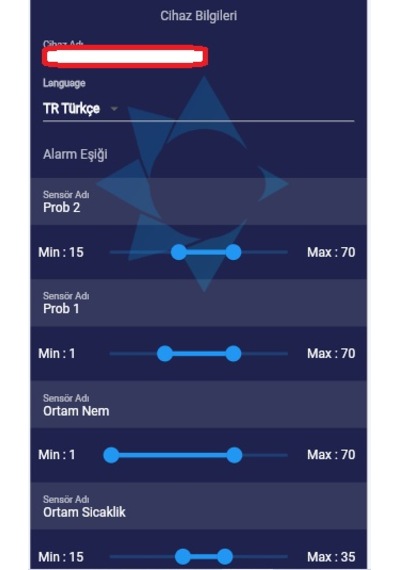 Gprs Çift Problu Sıcaklık Ve Nem Takip Cihazı