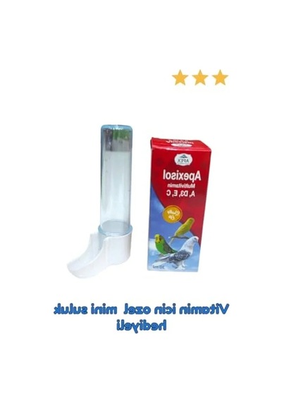 Tüm Vitaminleri İçeren Damla, Sultan Papağanı İçin