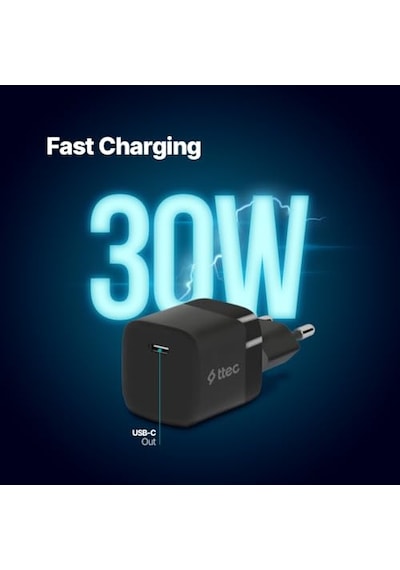 Smartcharger 30w Pd Usb-c Seyahat Hızlı Şarj Aleti Siyah 2scp03