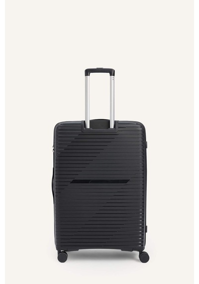 Defacto Unisex Sert Kapaklı Büyük Boy Valiz H2406axnsbk61 Siyah-bk61
