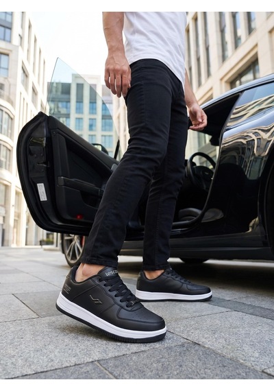 Lescon Zeplin 7 Siyah Erkek Spor Sneakers