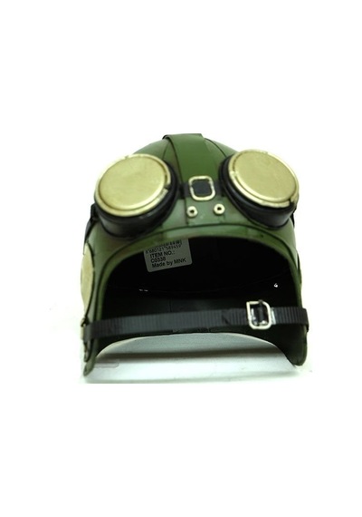 Dekoratif Metal Pilot Kaskı 14x13 Cm. C0338 1 Ad