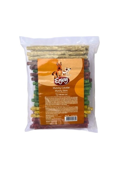 Tr Munchy Burgu Çubuklar Köpek Kemiği 700 Gram 7 Gram X 100 Adet