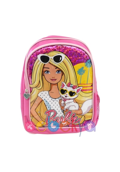 Hakan Çanta Kedili Barbie Okul Çantası Kedili Pembe Sırt