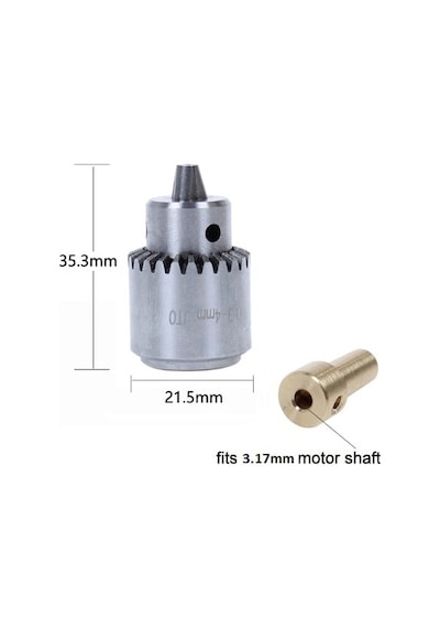 Motor için Otomatik Mini Mandrel El Sıkmalı Mandren Üniversal Oku