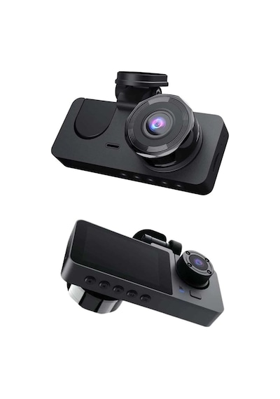 Hubrendy Yol Kayıt Araç Kamerası Hd Dvr 3 Kameralı 2.0in Ekranlı Ön İç Arka