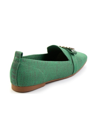 Bambi Yeşil Kadın Loafer Ayakkabı K01327020382 Yeşil