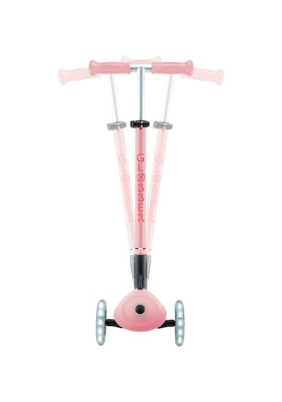 Globber Elite Deluxe Işıklı Scooter - Pastel Pembe Pembe