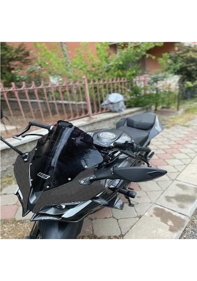 Bajaj Rs200 Karbon Ön Kafa Sticker Etiket Modeli