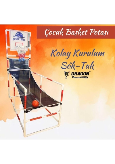 Dragon 405b Kolay Kurulum Çocuk Basket Potası Basketbol Oyunu