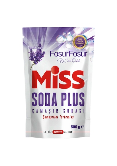 Miss Soda Plus Lavanta Kokulu Çamaşır Sodası 500 Gr 4 Lü
