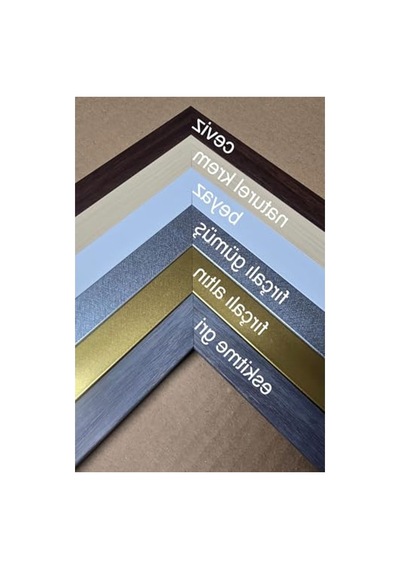 21'lik Pvc Çerçeve, 48x68 Cm Boyutunda Postersiz Kullanım İçin