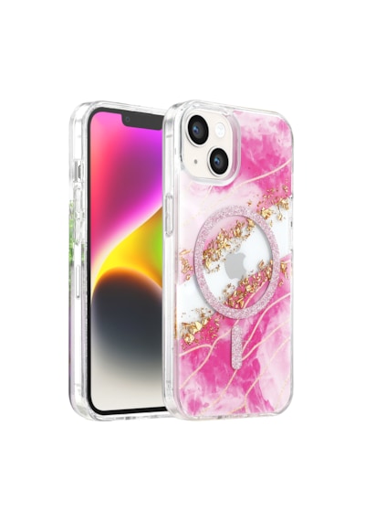 Lotus Simli Magsafe İphone 11 Pembe