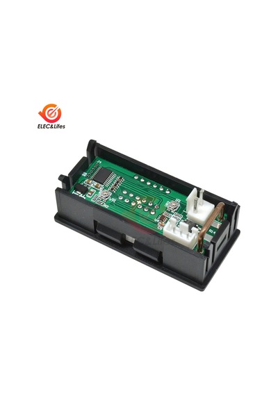 100v 3bit Kırmızı Mavi-m4430 Dc 100v 200v 500v 10a Elektronik Dijital Voltmetre Ampermetre 0.2 Kablo Bulucu & Test Cihazı 43850206
