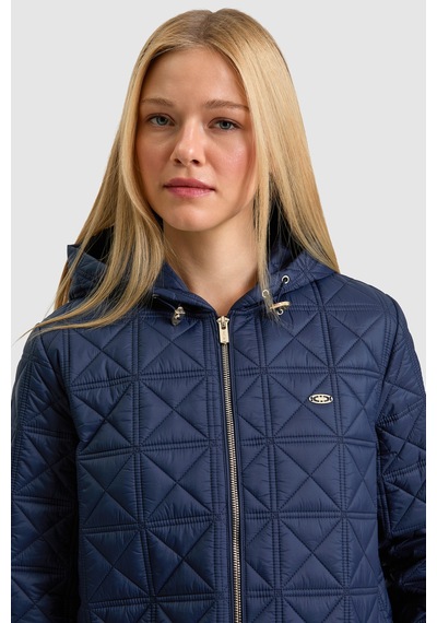 U.S. Polo Assn. Kadın Lacivert Kaban 50328146-vr033
