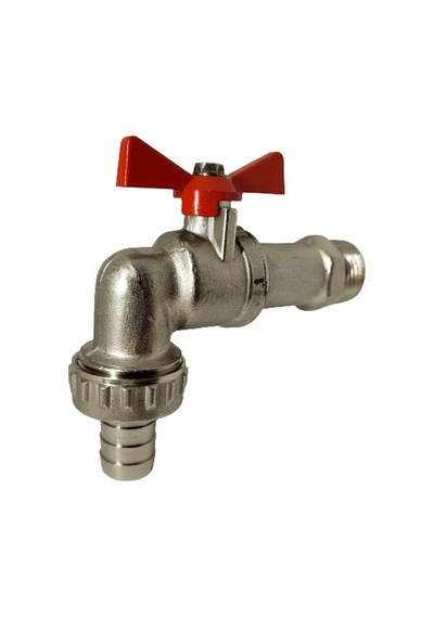 Kalde Rakorlu Bahçe Küresel Musluk 1/2"