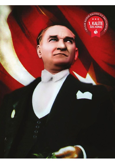 Atatürk Bayrağı 400x600 Cm - Raşel Kumaş 1. Kalite No14 400 x 600 CM